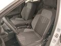 View of front seats