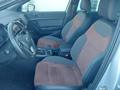 View of front seats