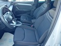 View of front seats