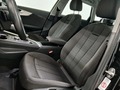 View of front seats