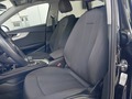 View of front seats