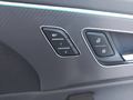 View of control buttons for electric seat adjustment