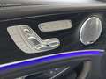 View of control buttons for electric seat adjustment
