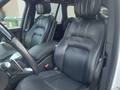 View of front seats