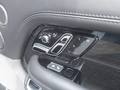 View of control buttons for electric rear seat adjustment