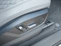 View of control buttons for electric seat adjustment