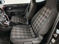 View of front seats