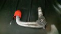 View of trailer tow-bar hitch