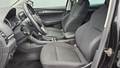 View of front seats