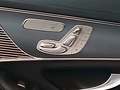 View of control buttons for electric seat adjustment