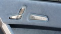 View of control buttons for electric seat adjustment