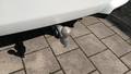 View of trailer tow-bar hitch