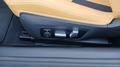 View of control buttons for electric seat adjustment