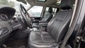 View of front seats