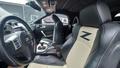 View of front seats