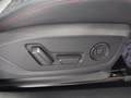 View of control buttons for electric seat adjustment