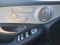 View of control buttons for electric seat adjustment