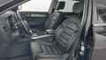View of front seats