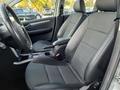 View of front seats