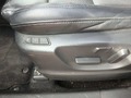 View of control buttons for electric seat adjustment