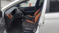 View of front seats