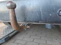 View of trailer tow-bar hitch