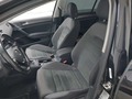 View of front seats