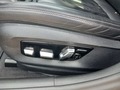 View of control buttons for electric seat adjustment
