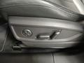 View of control buttons for electric seat adjustment