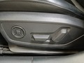 View of control buttons for electric seat adjustment