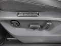 View of control buttons for electric seat adjustment
