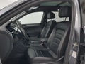 View of front seats