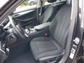 View of front seats