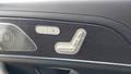View of control buttons for electric rear seat adjustment