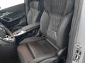 View of front seats