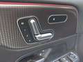 View of control buttons for electric seat adjustment