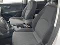 View of front seats
