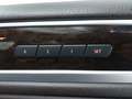 View of control buttons for electric seat adjustment