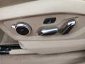 View of control buttons for electric seat adjustment