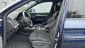 View of front seats