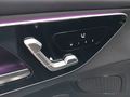 View of control buttons for electric seat adjustment