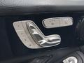 View of control buttons for electric seat adjustment