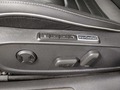 View of control buttons for electric seat adjustment