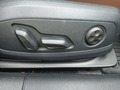 View of control buttons for electric seat adjustment