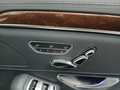 View of control buttons for electric rear seat adjustment