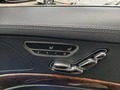 View of control buttons for electric seat adjustment
