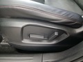 View of control buttons for electric seat adjustment