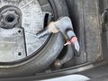 View of trailer tow-bar hitch