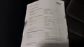 Attestation d'entretien