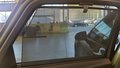View of rear entertainment and accessories